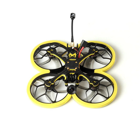 HGLRC Veyron35 CR Pusher - 3,5 pouces FPV Cinewhoop Racing Drone HD Prise de vue vidéo polaire - Version HD pour RC FPV Quadcopter Drone