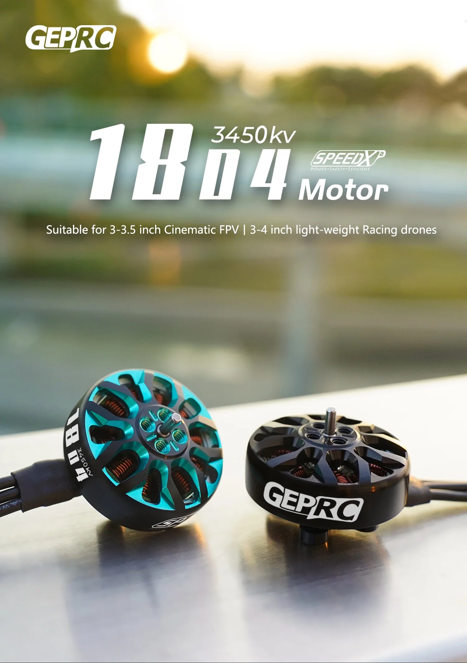 GEPRC SPEEDX2 1804 2450KV 3450KV Motor 4S 6S Rushless Motor for FPV RC Multicopter Racing Drone Parts DIY PARTS 8 GEPRC SPEEDX2 1804 2450KV 3450KV Motor, GEPRC 3450kv 1Xus4 Power (SPEEDA SAFETY