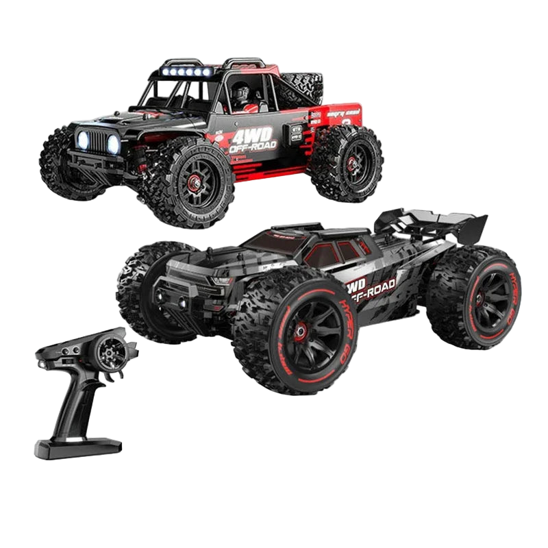 MJX 14209/14210 V3.0 1/14 Rc Car Brushless 4WD, 75km/h, 2.4G RTR Off-road Truck, 45A ESC, 2852 Motor, Metal Chassis