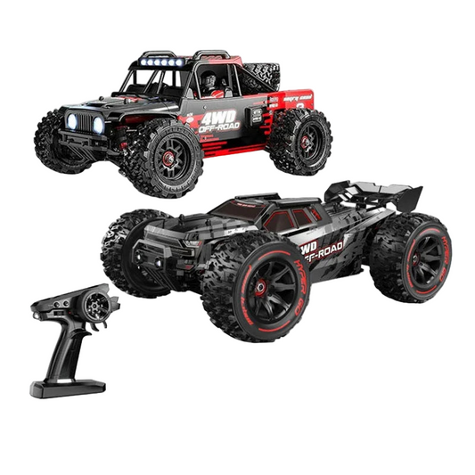 MJX 14209/14210 V3.0 1/14 Rc Car Brushless 4WD, 75km/h, 2.4G RTR Off-road Truck, 45A ESC, 2852 Motor, Metal Chassis