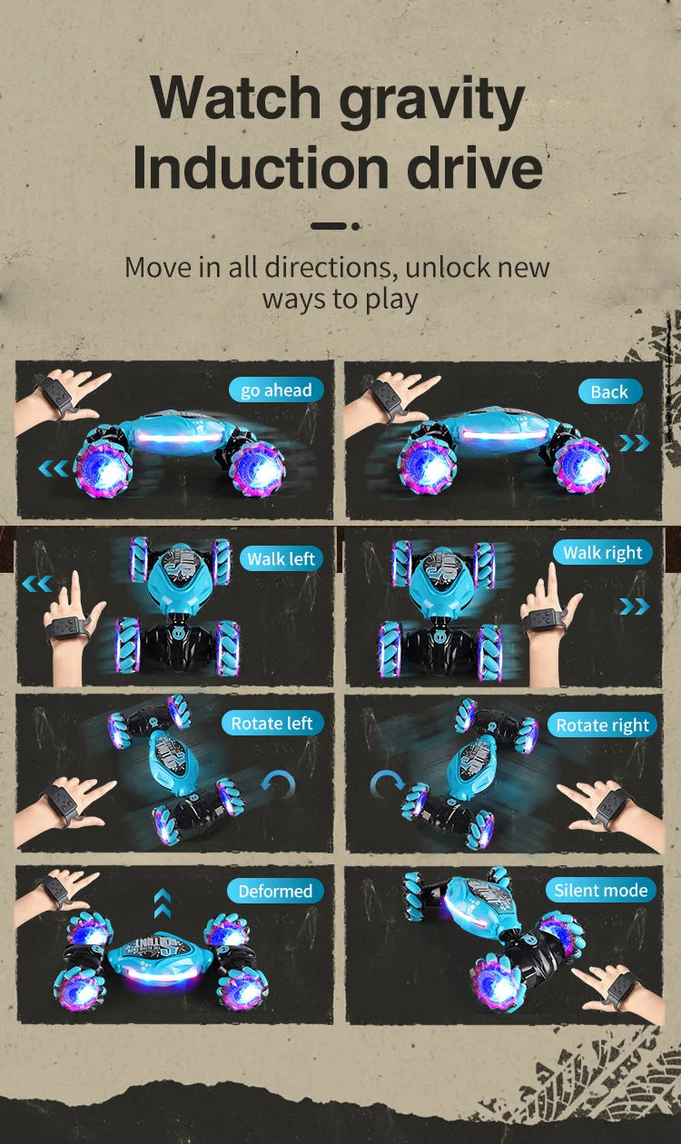 Watch gravity Induction drive' Move in all directions, unlock new ways to play go ahead Back