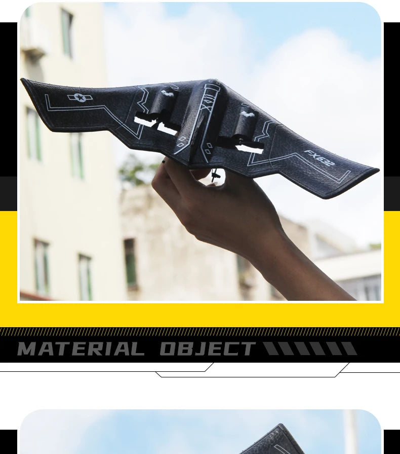 Rc Plane B2 Stealth Bomber - 2Ch 34Cm Wingspain Cessna 2.4G Remote Control Airplane Aircraft Drone Toys for Adults Children 28 Rc Plane B2 Stealth Bomber, the fighter is fully assembled, ready to fly