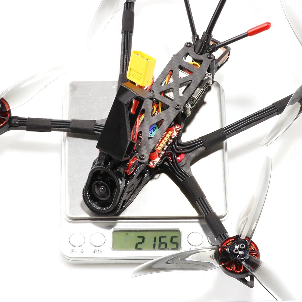 HGLRC Rekon 5 Mini Long Range Quad Digital Version - DJI O3 AIR UNIT 4S/6S 2004 Motor GPS For RC FPV Quadcopter Freestyle Drone