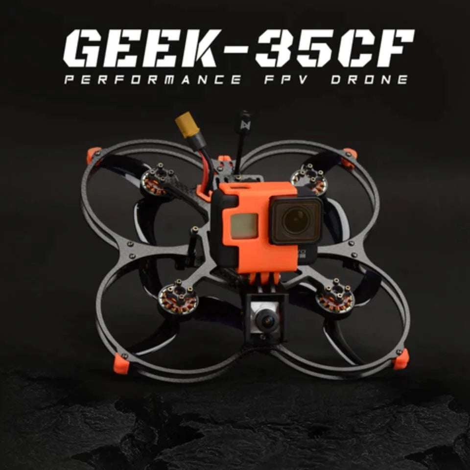 AIKON GEEK-35CF FPV Drone - 3.5" 6S 1800KV PERFORMANCE HD FPV DRONE W/ CADDX NEBULA PRO Digital HD System for FPV Part 8 AIKON GEEK-35CF FPV Drone, Introducing the Aikon Geek 35CF . features a 3.5inch controller