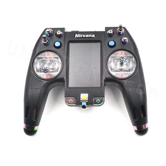 Flysky FS-NV14 Transmitter - 2.4G 14CH 3.5 Inch Touch Screen Nirvana Transmitter with Two Receiver RC FPV Racing Drone Airplane Fixed Wing
