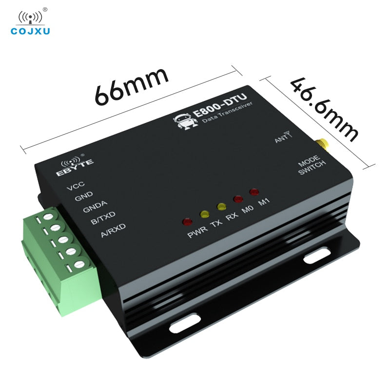RS485 LoRa Modem Industrial Digital Radio - 433MHz 20dBm FEC Wireless ...