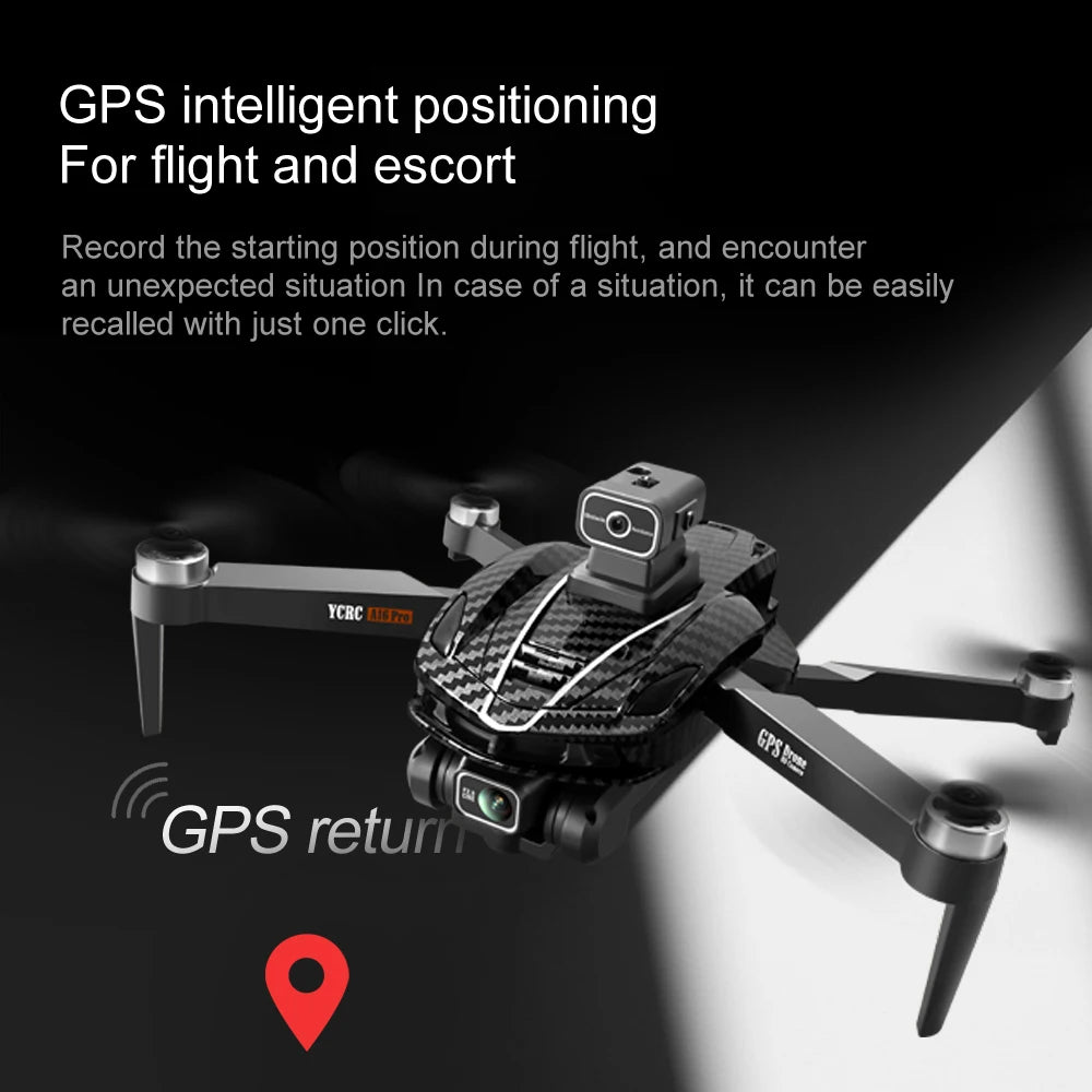 A16 PRO Drone, gps intelligent positioning for flight and escort record