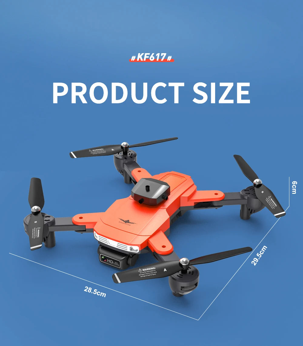 kf617 pro mini drone features 4k uh