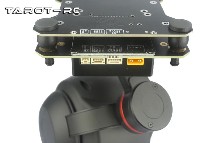Tarot T26X-NET 2MP 26X Gimbal Camera Optical Zoom Gimbal Network Output One-Button Downward Facing 11 Tarot T26X-NET 2MP 26X Gimbal, it can be connected to an unmanned aerial vehicle via a quick release interface