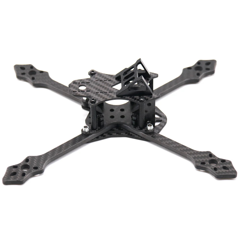 5-Inch Drone Frame Kit. Black Bird 210S Carbon Fiber Four-wheel Drive Attributes : Assembl