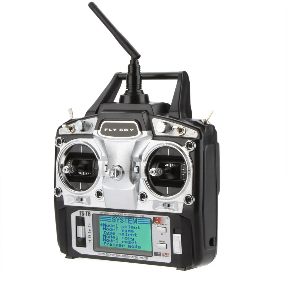 Flysky FS-T6 6CH 2.4G LCD Transmitter, FLY Sky FST6 SYSTEM Mode select name Here! se888+ Hode