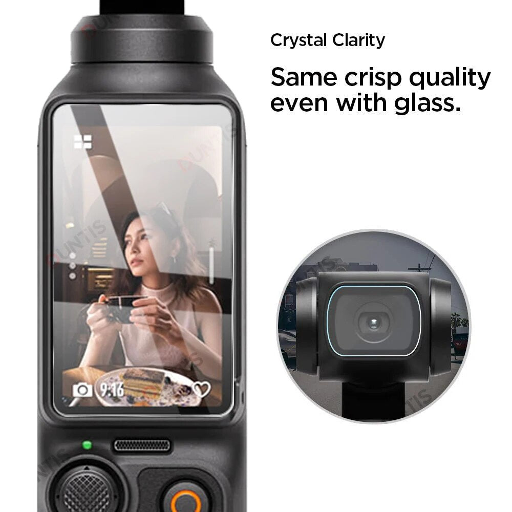 Crystal Clarity Same crisp quality even with glass. I0 9