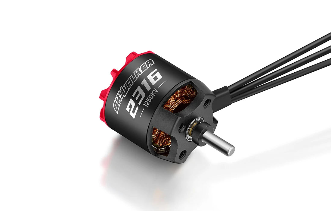 Original Hobbywing SkyWalker 2312 2316 2320 Brushless Motor For Rc Airplane / fixed-wing 20 ESC:Skywalker-V2 30A-40A propeller: 3S: