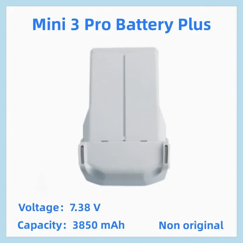 Mini 3 Pro Battery Plus Voltage: 7.38 V Capacity: 3850 mAh