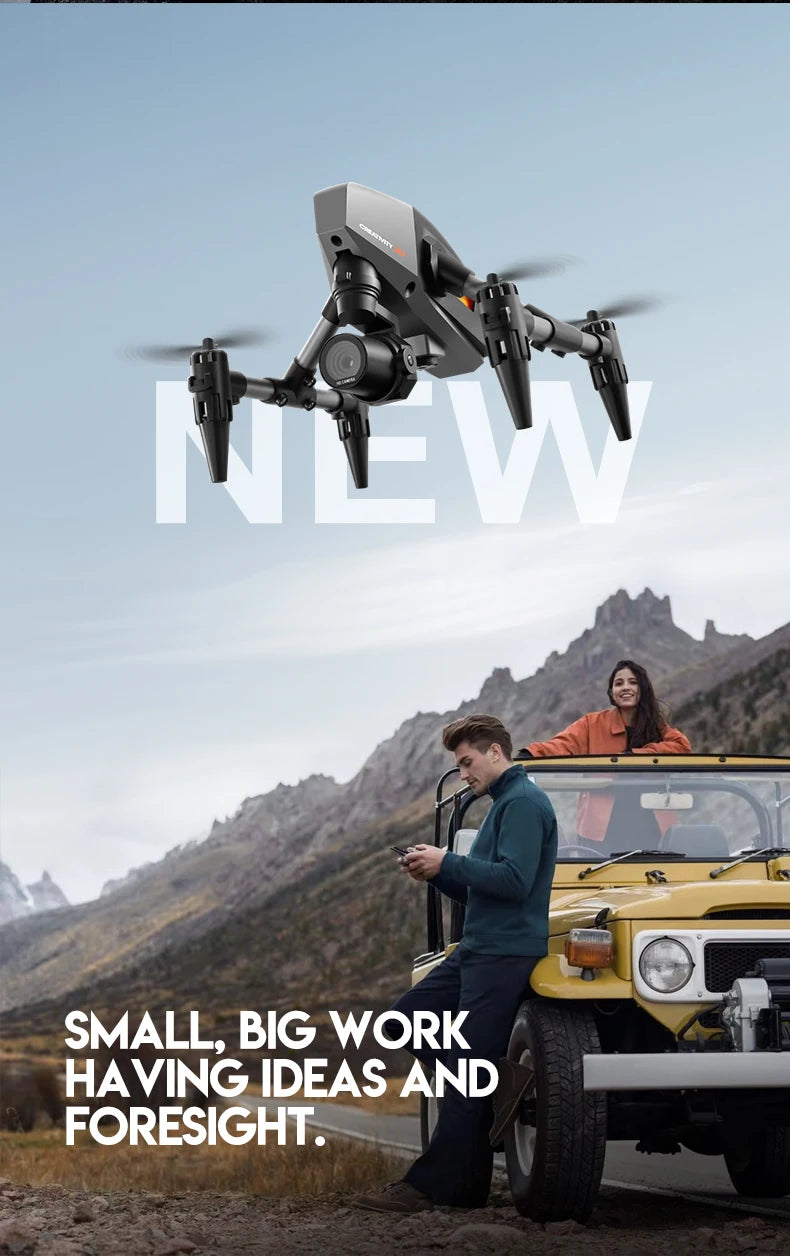 XD1 Mini Drone, Ei1 SMALL, BIG WORK HAVING IDEAS AND FORESIGHT