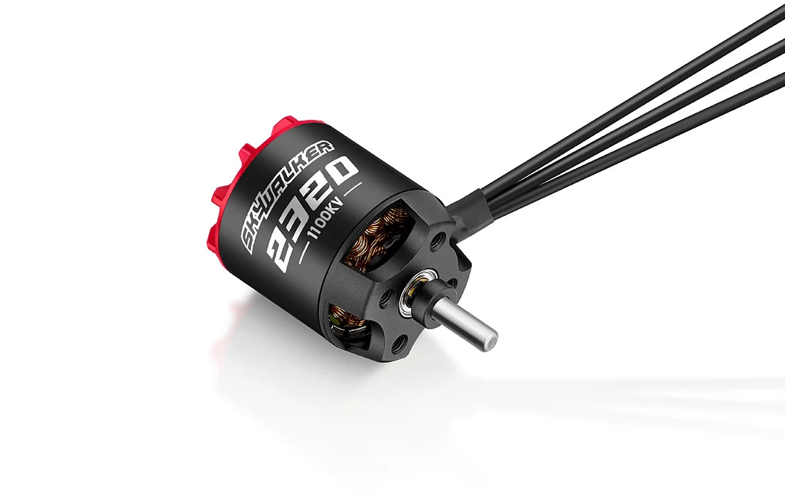 Original Hobbywing SkyWalker 2312 2316 2320 Brushless Motor For Rc Airplane / fixed-wing 16 ESC:Skywalker-V2 30A-40A propeller: 3S: