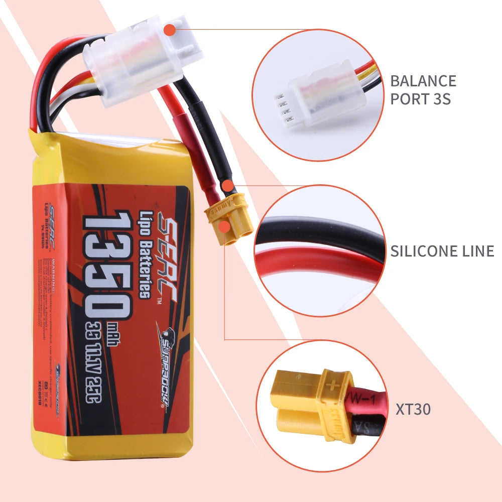 Sunpadow Lipo Battery, 2.Low-resistance, high-reliability, good consistency
