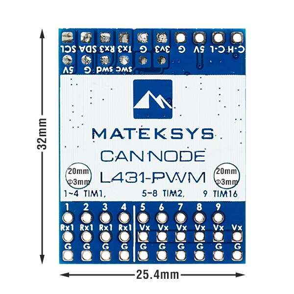 MATEK  CAN-L4-PWM, 135 vaS ExI EXI EE s 13h3i