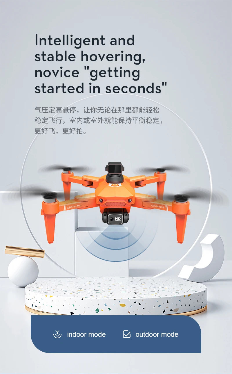 XYRC K80 PRO MAX GPS Drone, eeze3t, itieteakeabaetzta