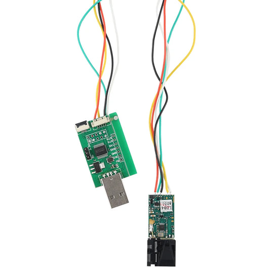 Meskernel LDL-10 Laser Distance Sensor 10 m ±1 mm, Class II Red 620–690 nm, TTL/RS232/RS485/USB, 3–20 Hz
