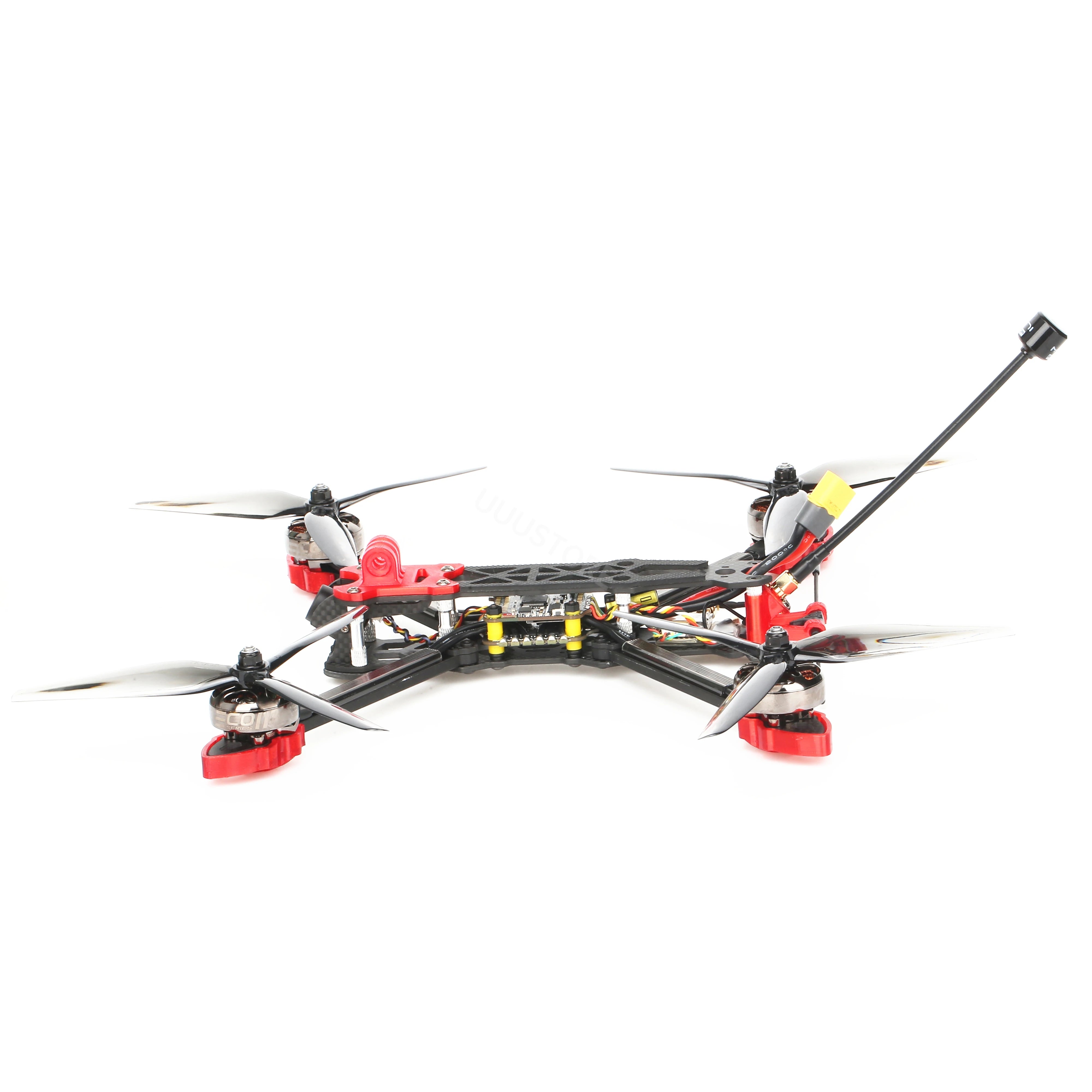 Package includes FPVKING MARK4 7 inch analog FPV drone, receiver options: PNP, TBS Nano, ELRS24, and ELRS 915.