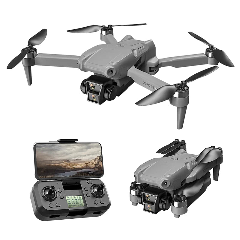 ZD013 Drone - 1080P HD Camera Long Range GPS Following Mini RC Drone 20 Mins Headless Mode Drone