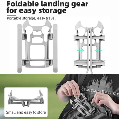 Foldable landing gear for easy storage Portable storage, easy travel; Small and easy to store 