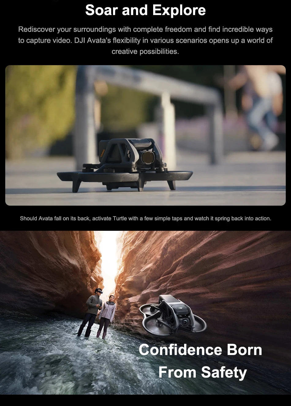 DJI Avata FPV Drone Goggles V2 Intuitive Motion Control 4K/60fps Videos 10KM 1080p 410g Portable Safety Smart Drones IN STOCK Professional Camera Drone 17 DJI Avata FPV Drone, DJI Avata's flexibility opens up a world of creative possibilities .