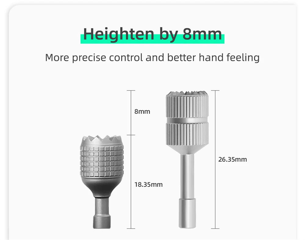 For DJI Mini 3 Pro Remote Control Sunhood 2in1 Controller Protector For DJI RC Hard Case Sun Hood Mini3 Accessories Cover Set 32 Heighten by 8mm More precise control and better hand feeling 8mm 26.35mm 18.