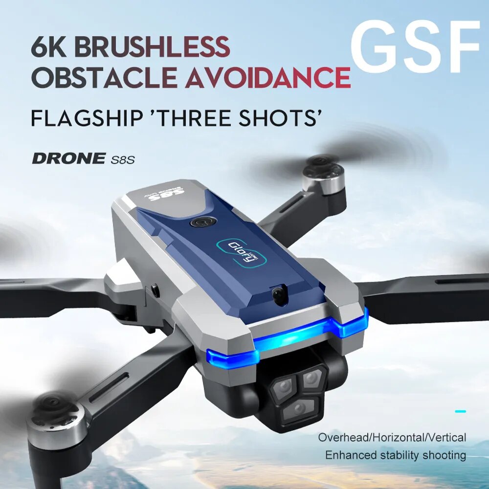 S8S Drone, 6K BRUSHLESS GSF OBSTACLE AVOIDANCE FLAG