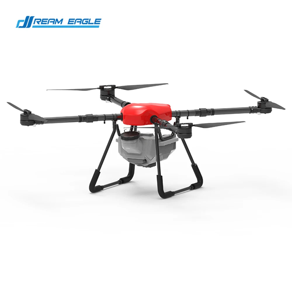 DreamEagle X4-10 10L Tank 38mm Carbon Tube Agricultural Spraying Drone Frame Kit