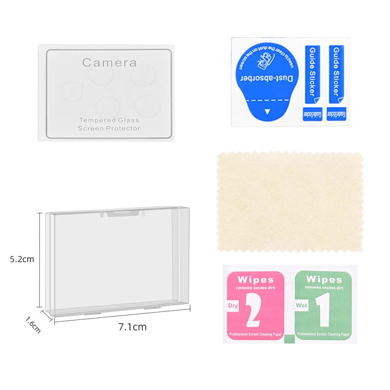 Tempered Glass Protective Film for DJI Mini 3 Pro Camera Lens Screen Protector Anti-Scratch Drone Accessories 12 Tempered Glass Protective Film for DJI