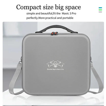 STARTRC Travel Handbag, Stylish, compact shoulder bag with drone logo, perfectly fits Mavic 3 Pro—portable, simple, and spacious.