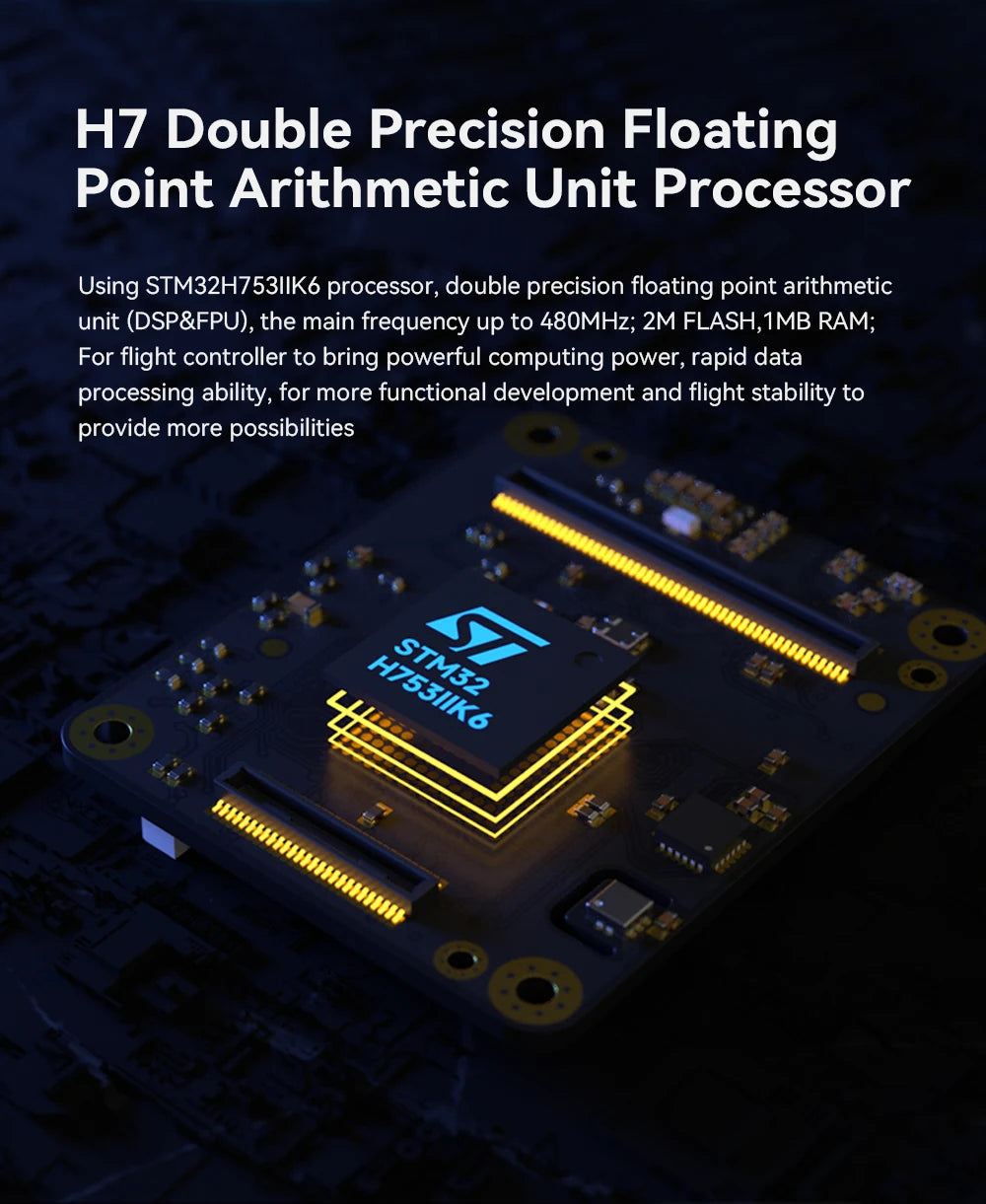 H7 Double Precision Floating Point Arithmetic Unit Processor Using STM