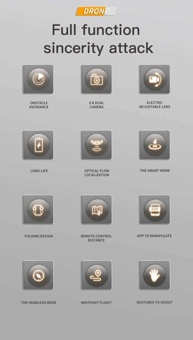 P15 Drone - 4K/8K GPS HD Aerial Photography Brushless Obstacle Avoidance Dual Camera Remote Control Aircraft Toys 5000M 29 P15 Drone, the smart home localization app folding design remote control app to manipulate distance