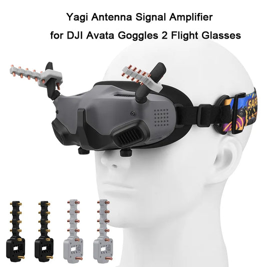 Pour DJI Avata lunettes 2 lunettes de vol amplificateur d'antenne Yagi-Booster de Signal extension de portée de Distance accessoires de Drone
