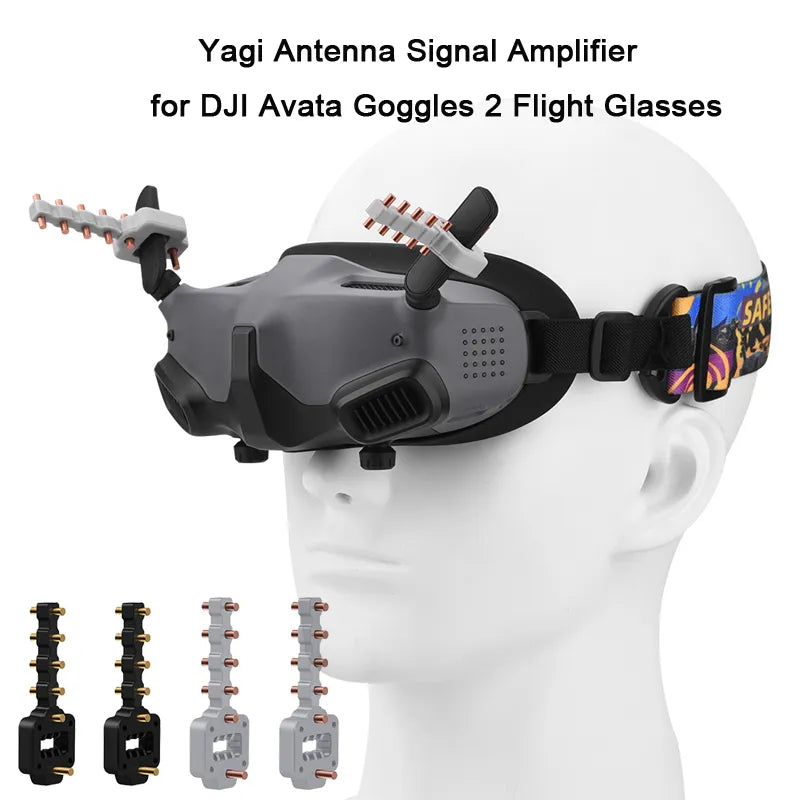 dji goggles v2 antenna upgrade For DJI Avata Goggles 2 Flight Glasses Yagi Antenna Amplifier
