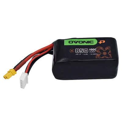 XT30 / XT60 ile OVONIC 14.8V 4S 850mAh 100C Lipo Drone Pili