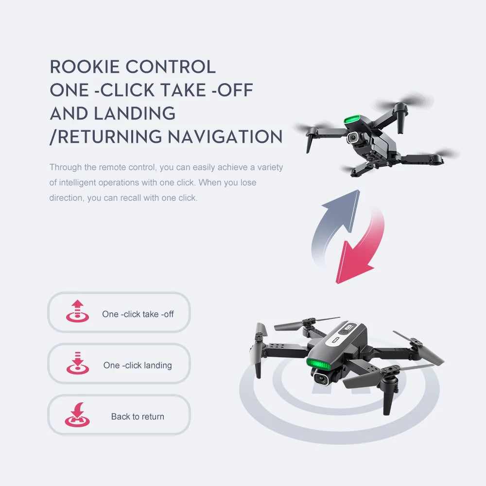 XT4 Mini Drone, ROOKIE CONTROL ONE -CLICK TAKE -OFF AND LAND