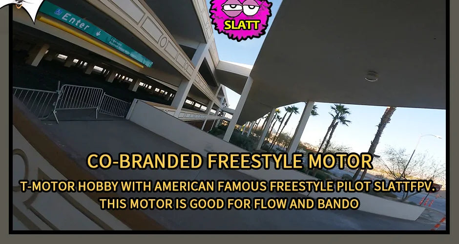 T-motor Slatts 2306.3 1700KV 2500KV Pink Freestyle Motor For Bando Rc Drone DIY Parts 8 T-motor, SLATT Co-BRANDED FREESTYLE MOTOR T-MOTOR