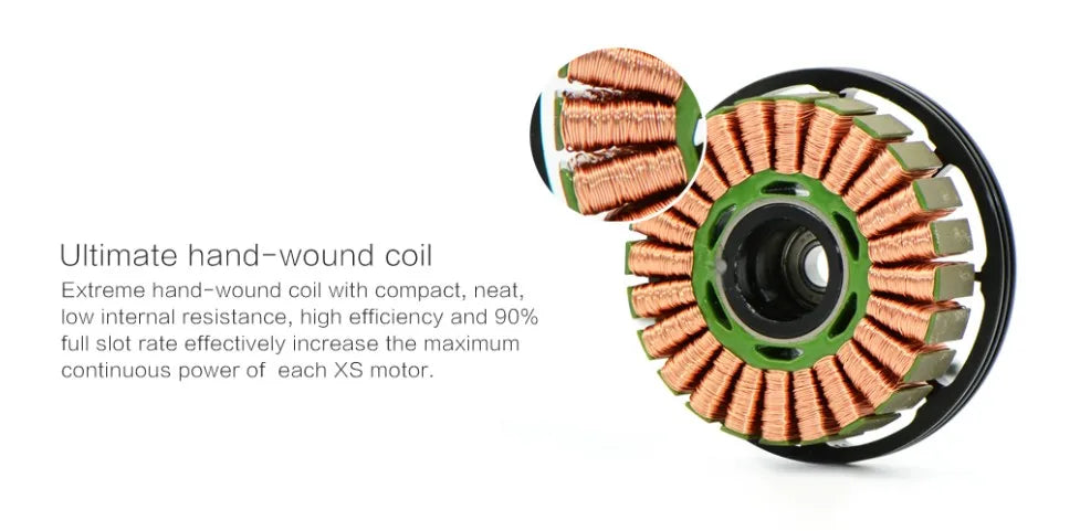 Ultimate hand-wound coil with compact; neat; low internal resistance , high efficiency
