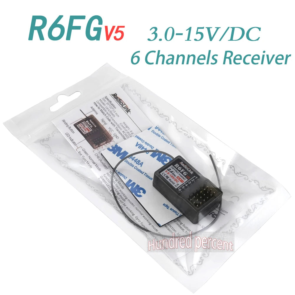 Radiolink RC Receiver, default have not turned on the gyro function .