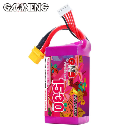 GNB 4S 14.8V 1530mAh 160C/320C Lipo Battery for RC FPV Drone