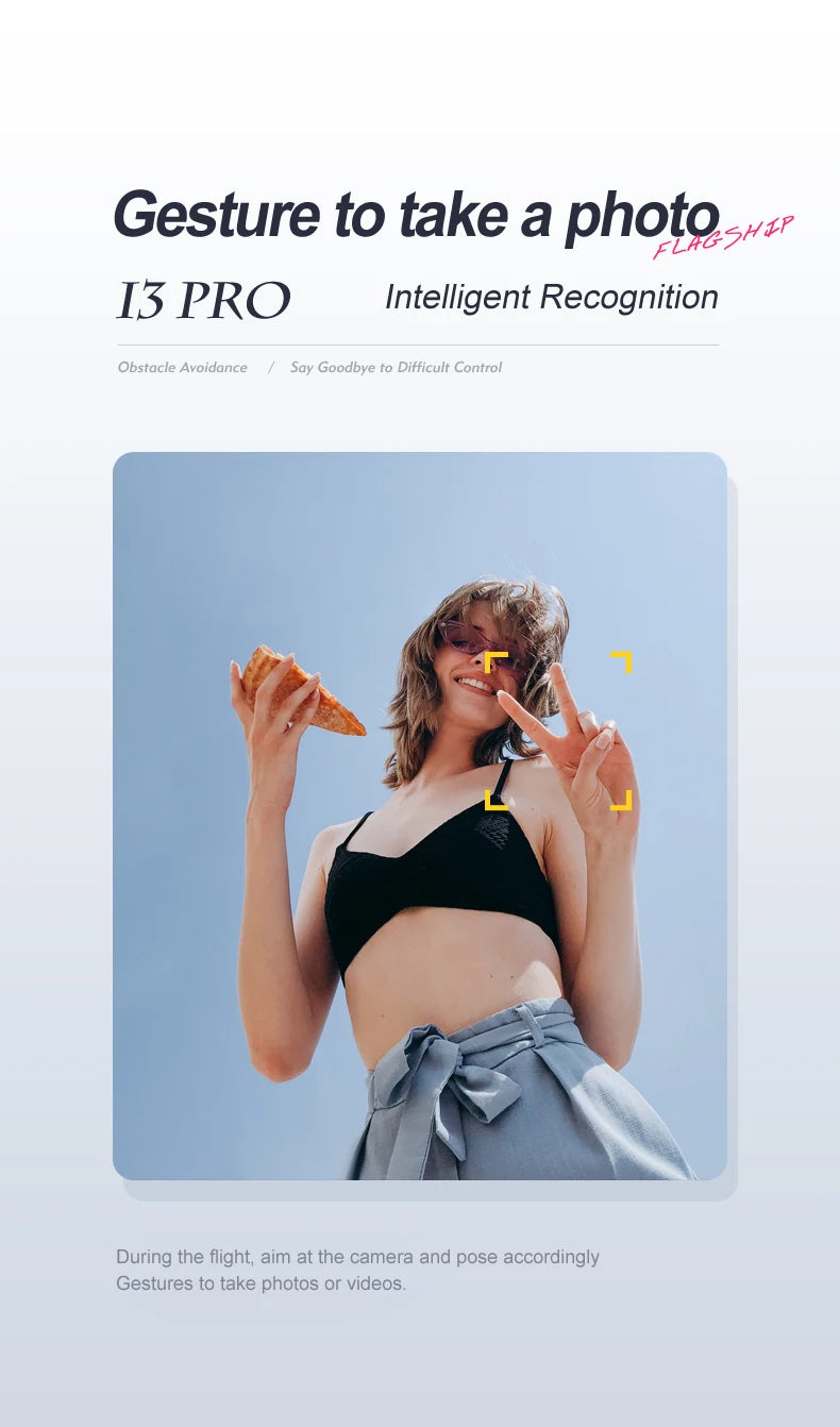 X39 Mini Drone, i3 pro intelligent recognition obstacle avoidance say goodbye to difficult control