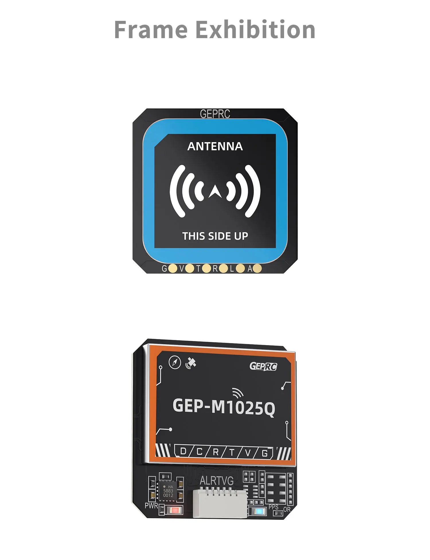 GEPRC GEP-M1025 Series - GPS, QMC5883: 0° flip, IST8310: CW 90°