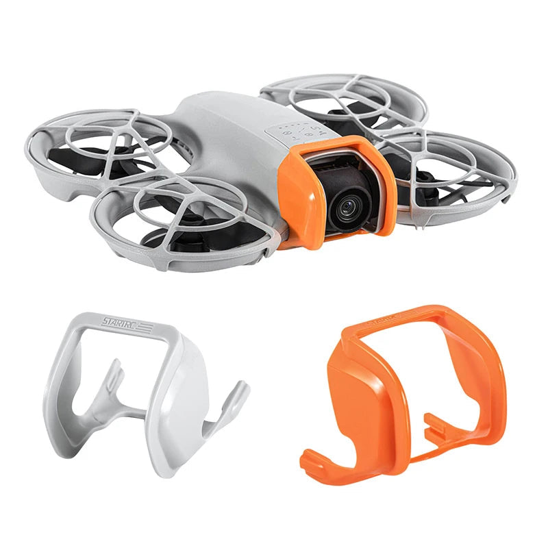 STARTRC StartRC Gimbal Bumper For DJI Neo Protective Bar Camera Guard — Anti‑Collision, 3.3g Plastic, Gray/Orange