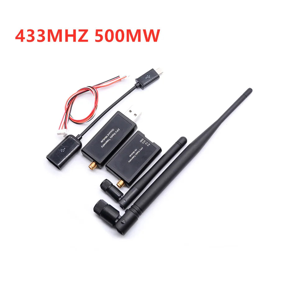 3DR Radio V5 Telemetry - 433Mhz 915Mhz 100MW/500MW Air and Ground Data Transmit Module with OTG cables for APM 2.8 /Pixhawk 2.4.8 33 3DR Radio V5 Telemetry, USB cable cannot be used for radio telemetry transmission .