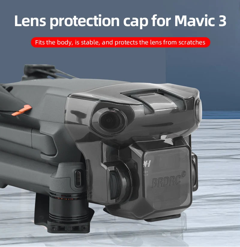 Propeller Guard, Lens protection cap for Mavic 3 Fits the body; is stable; and protects the