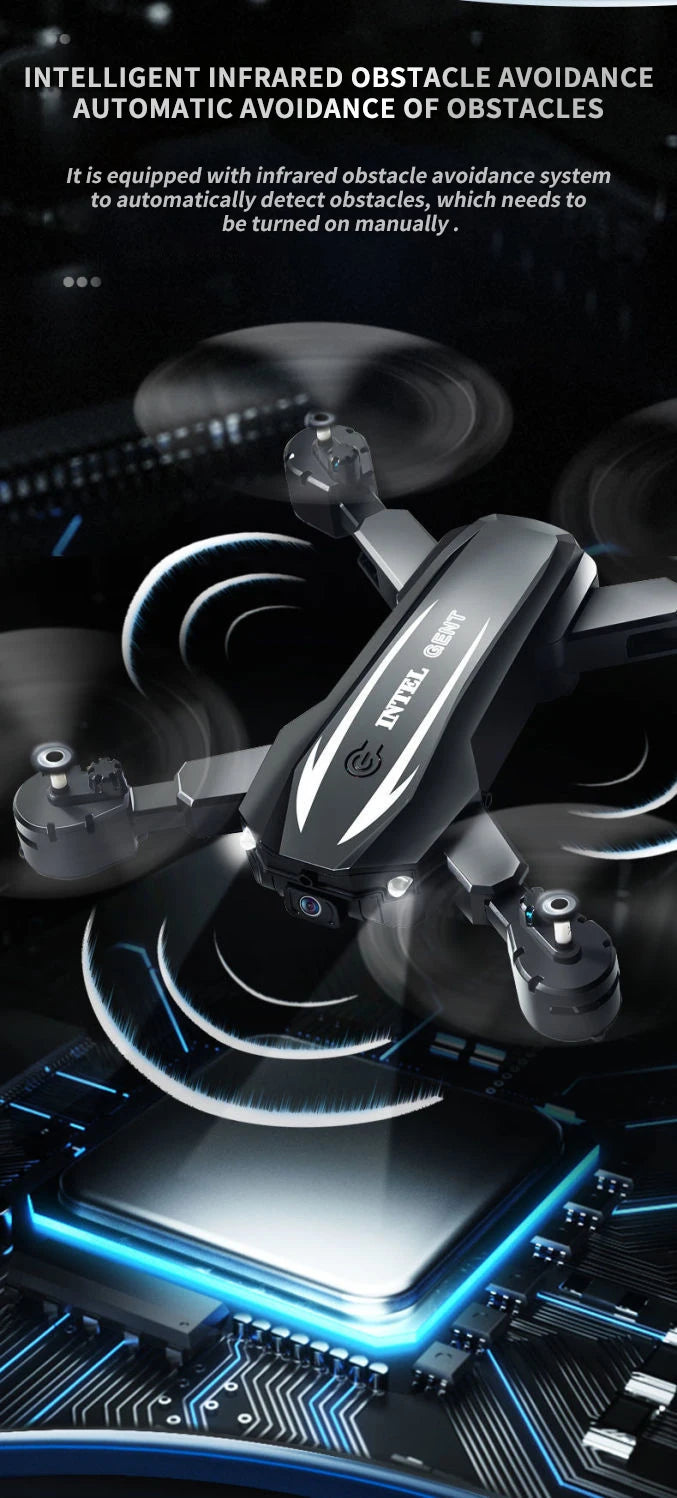 New Quadcopter Drone 8K Profesional Drones With 4k HD Obstacle Avoidance Aerial Photography RC Helicopter Airplane Foldable Dron 29 New Quadcopter Drone, intelligent infrared obstacle avoidance system automatically detects obstacles