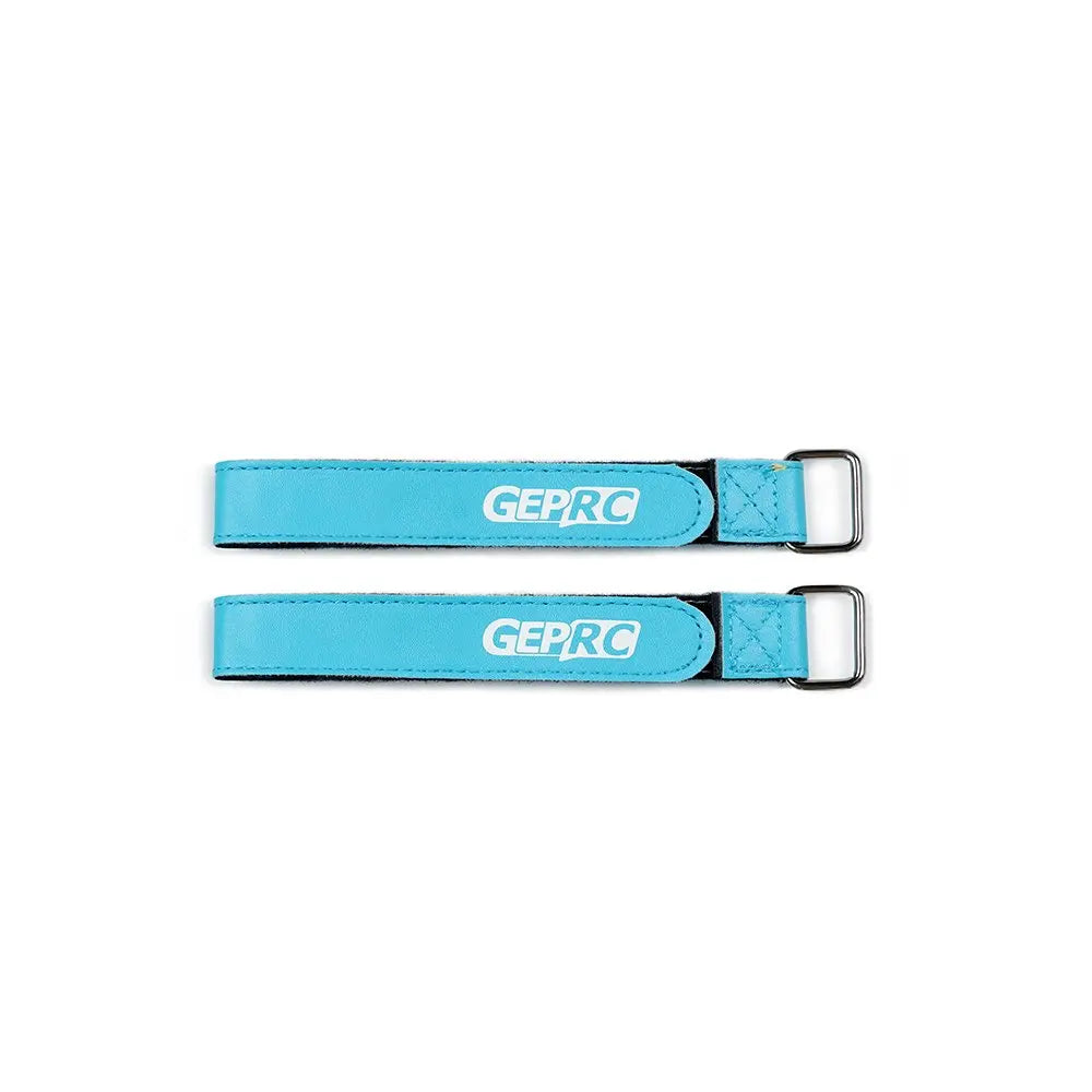 5PCS GEPRC Battery Straps, GEPRC Size: 20mm*250mm Color: Yellow/Blue Includes 5 x